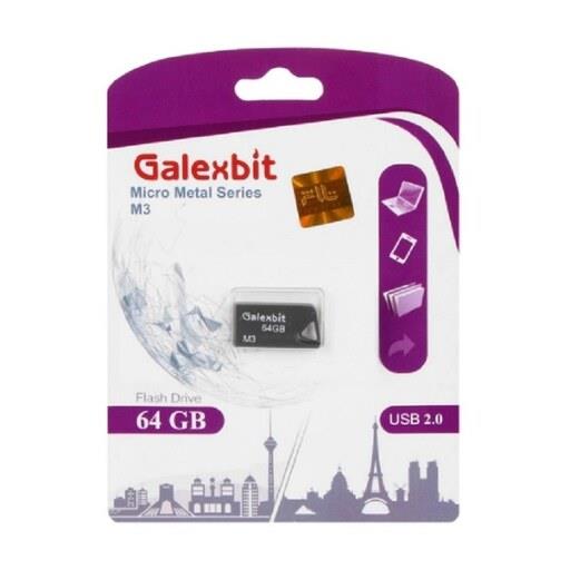 فلش مموری مدل GalexBit Metal Micro M3 64GB